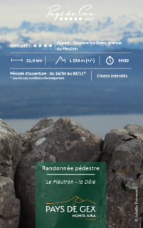 Hiking - Le Fleutron - La Dôle