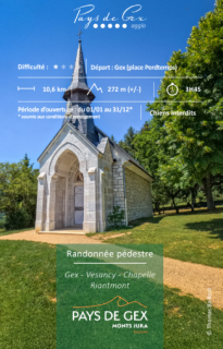 Hiking - Gex - Vesancy - Chapelle Riantmont