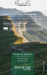 Hiking - Chézery-Forens, in the footsteps of the monks
