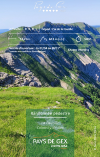 Hiking - La Faucille / Le Colomby de Gex