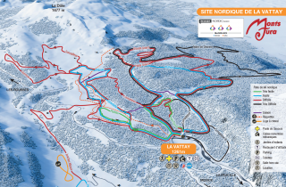 Map of the Vattay Nordic site