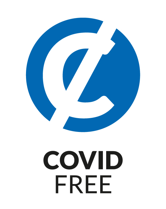 Label COVID FREE