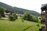 Vue montagne et village