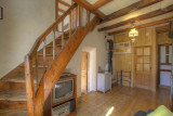Escalier vu du coin détente