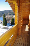 Vue balcon accès chambre