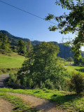 En repartant du gîte
