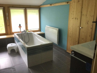 La salle de bain du haut