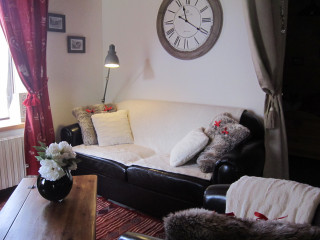 L'étable salon - © Elisabeth Grospiron L'étable salon