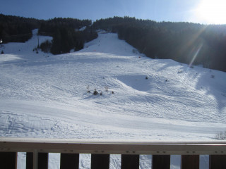 vue sur la piste noire Edgar - © Elisabeth Grospiron vue sur la piste noire Edgar