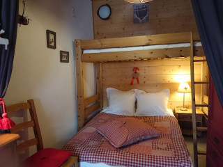 The barn sleeping area