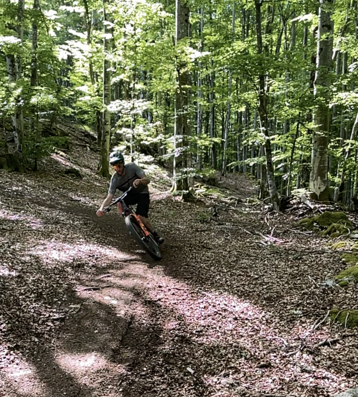 Descente en VTT