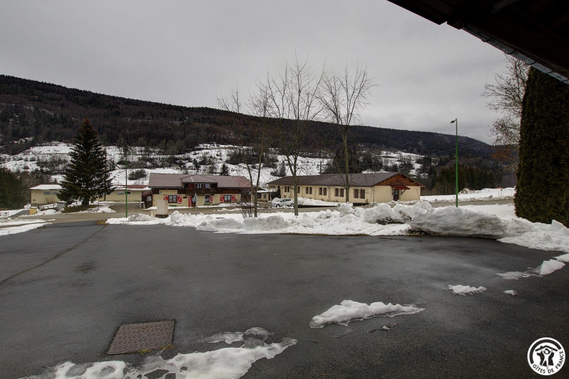 Vue depuis l'accès du gîte.