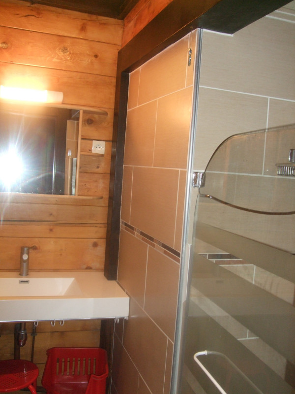 Toilettes-douche