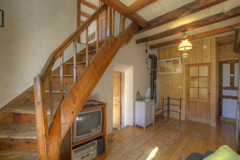 Escalier vu du coin détente