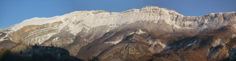 Première neige sur la Haute Chaine du Jura