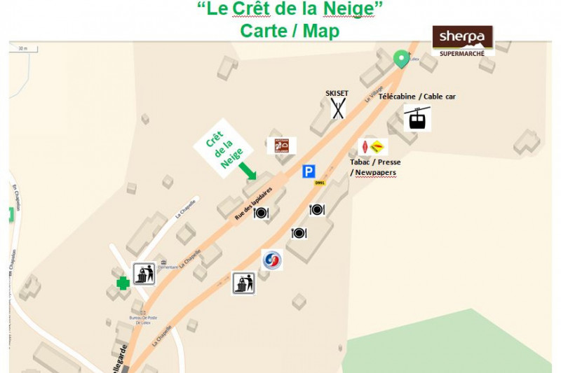 plan du village