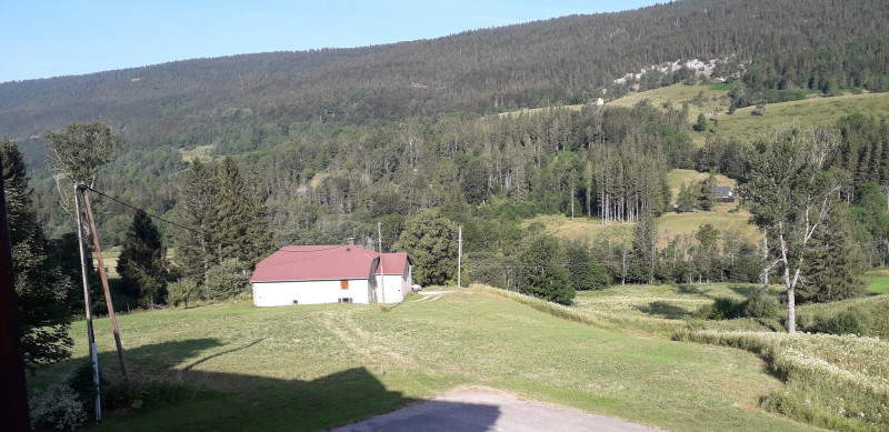 Vue du balcon de l appartement
