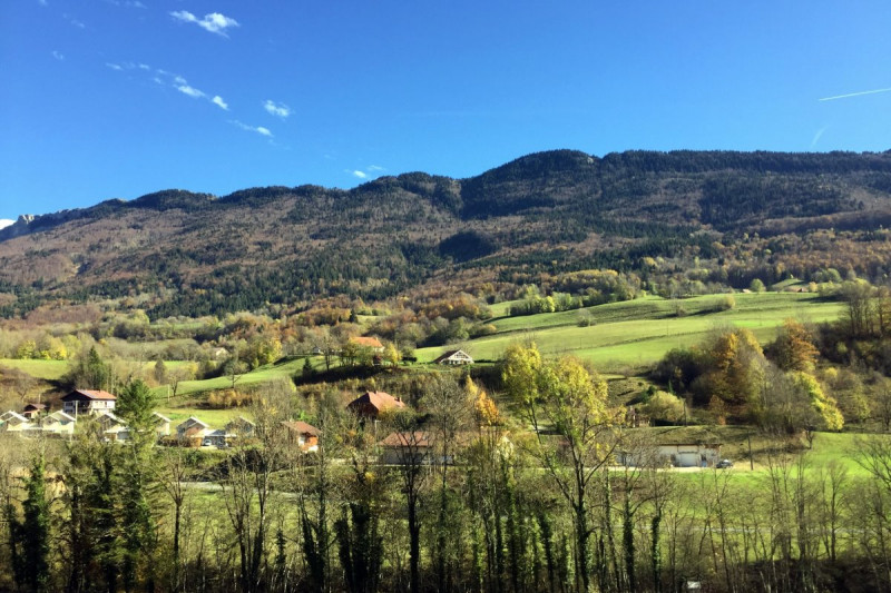Sur la route de Lélex