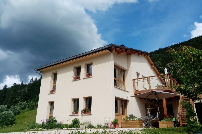 Gîte de La Pierre à Sel - La terrasse privative