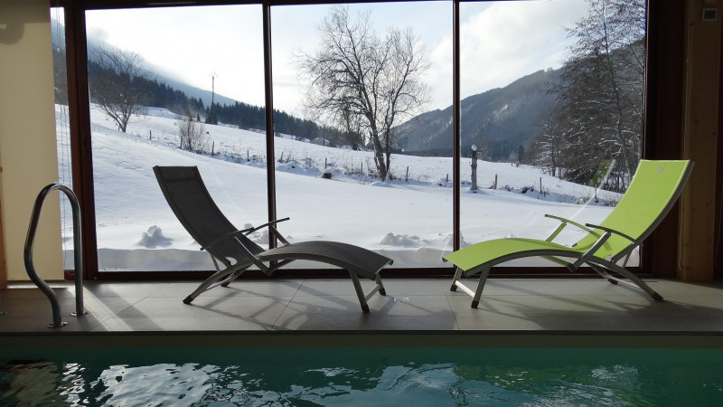 Piscine couverte chauffée