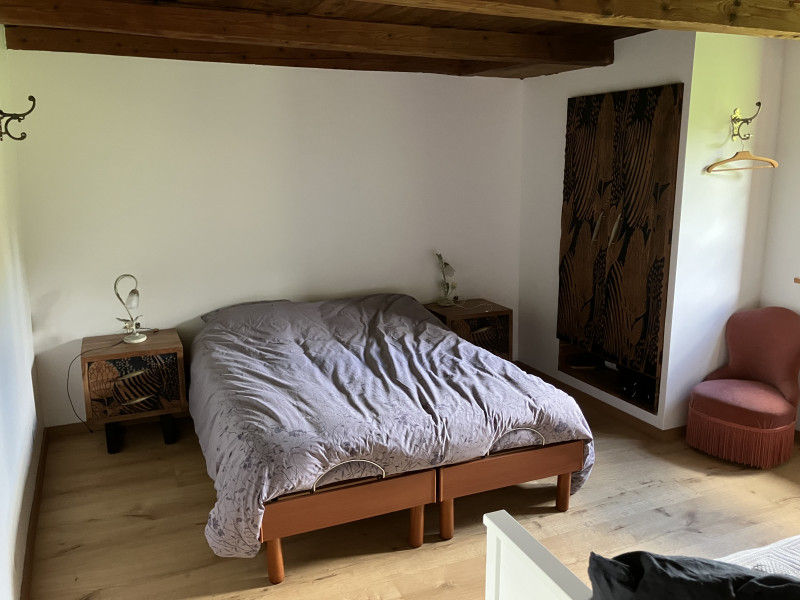 Chambre 1:1 lit double - © Corinne Violleau Chambre 1:1 lit double