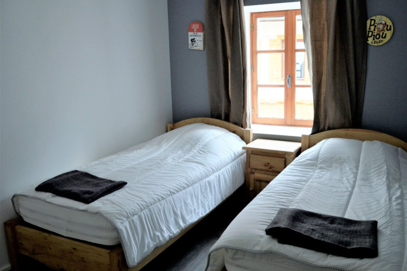 Chambre lits simples